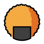 Rice Cracker SVG Icon